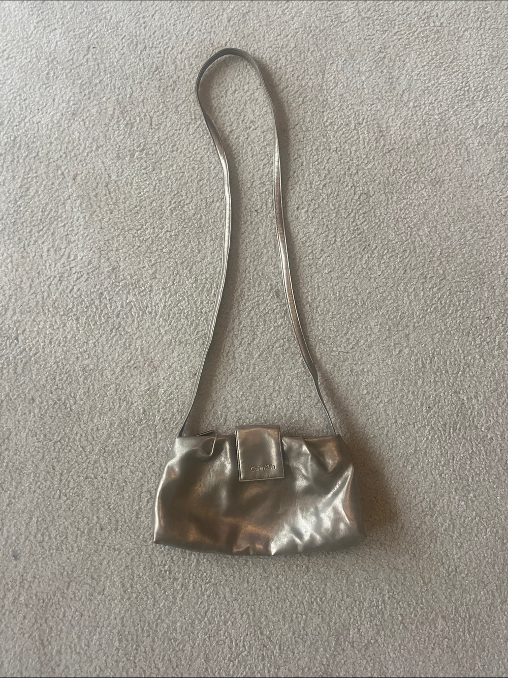 Calvin Klein Women's Gold Shoulder Purse